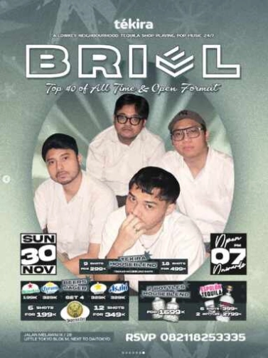 TEKIRA BLOK M JAKARTA - SUNDAY