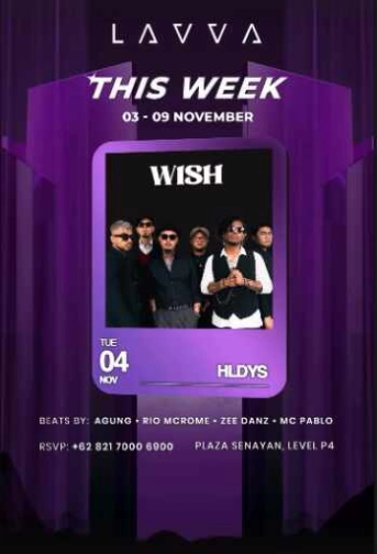 LAVVA SENAYAN JAKARTA - TUESDAY