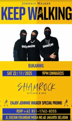 SHAMROCK GANDARIA JAKARTA - KEEP WALKING