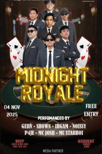 WOODEN BAR RESTO GADING SERPONG - MIDNIGHT ROYALE
