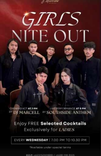 J SPARROW KUNINGAN JAKARTA - GIRLS NIGHT OUT