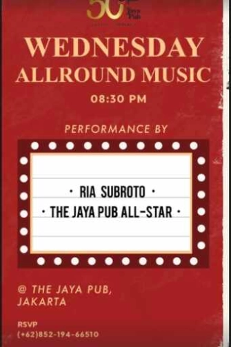 JAYA PUB MENTENG JAKARTA - WEDNESDAY