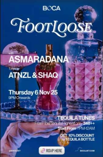 BOCA SETIABUDI JAKARTA - FOOTLOOSE