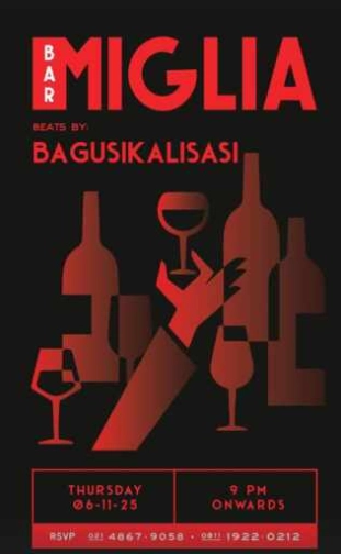 BAR MIGLIA JAKARTA - THURSDAY