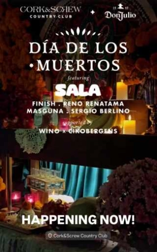 CORK & SCREW JAKARTA - DIA DE LOS MUERTOS