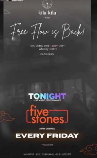 KILA KILA JAKARTA - FREE FLOW IS BACK
