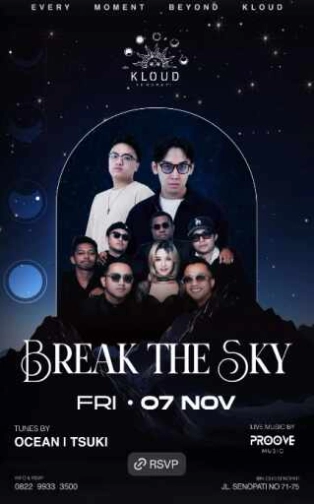 KLOUD SKT DINING & LOUNGE JAKARTA - BREAK THE SKY