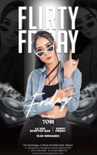 LA VUE ROOFTOP BAR - FLIRTY FRIDAY