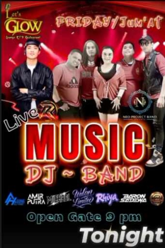 LETS GLOW (PGC) KTV LOUNGE BAR JAKARTA - FRIDAY