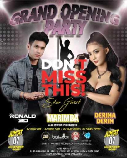 MARIMBA JAKARTA - GRAND OPENING PARTY