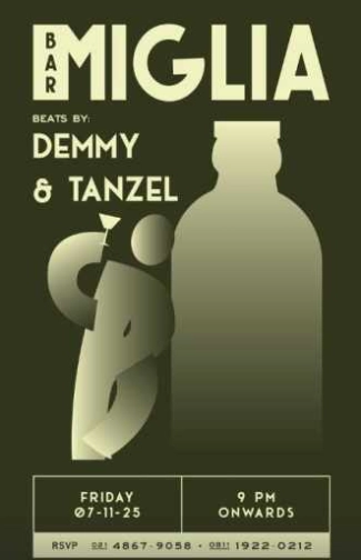 BAR MIGLIA JAKARTA - FRIDAY