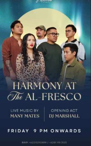 J.SPARROW JAKARTA - HARMONY AT THE AL FRESCO