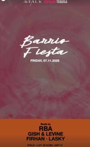 STALK JAKARTA - BARRIO FIESTA