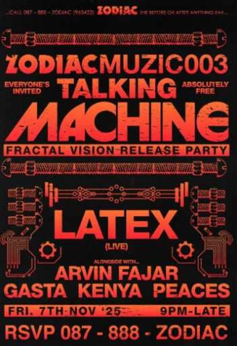 ZODIAC JAKARTA - TALKING MACHINE