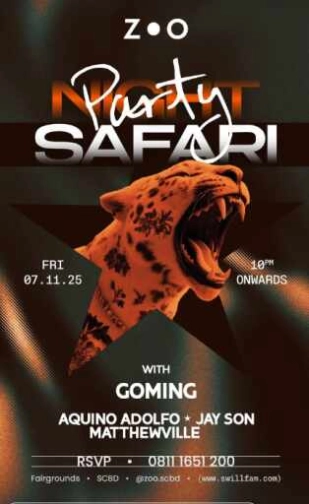 ZOO JAKARTA - PARTY SAFARI