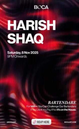 BOCA JAKARTA - SATURDAY