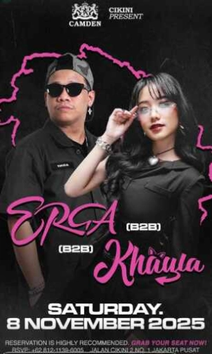 CAMDEN CIKINI JAKARTA - SATURDAY