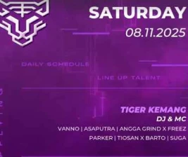 GOLDEN TIGER KEMANG JAKARTA  SATURDAY