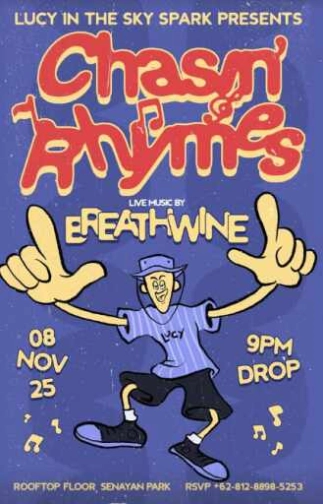 LUCY IN THE SKY SPARK JAKARTA - CHASM & RHYMES
