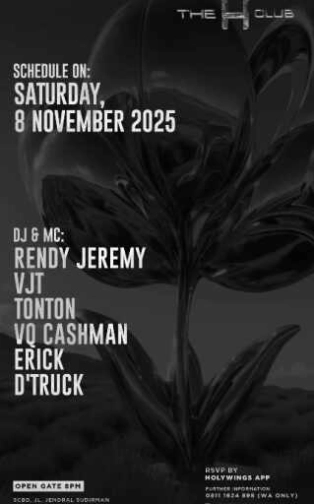 THE H CLUB SCBD JAKARTA - SATURDAY