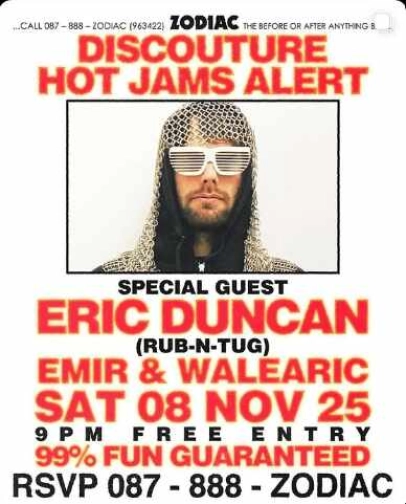 ZODIAC SENOPATI JAKARTA - DISCOUTURE HOT JAMS ALERT