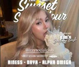 IZZY SOCIAL CLUB GUNAWARMAN JAKARTA  THE SUNSET SOCIAL HOUR