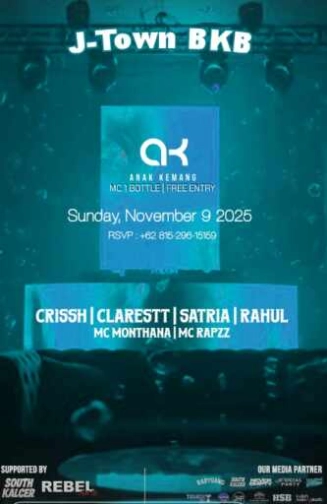 ANAK KEMANG CAFE JAKARTA - J-TOWN BKB