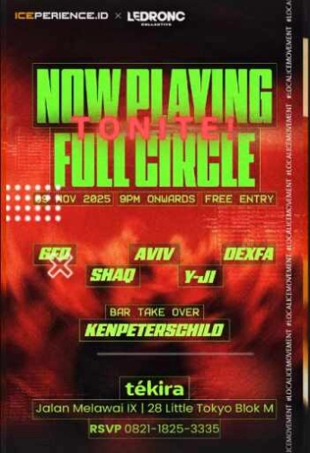 TEKIRA BLOK M JAKARTA - SUNDAY