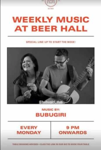 BEER HALL SCBD - MONDAY