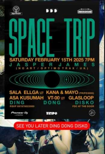 DING DONG DISCO KEMANG JAKARTA - SPACE TRIP