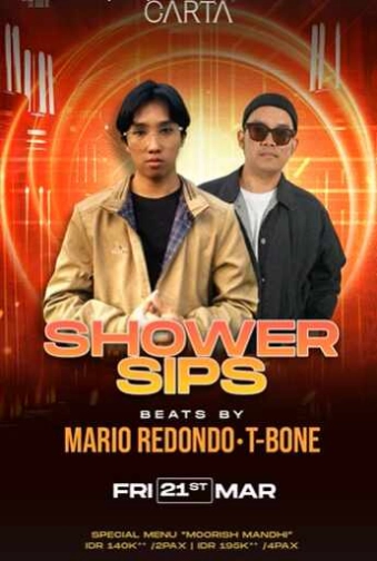 CARTA SCBD JAKARTA - SHOWER SIPS
