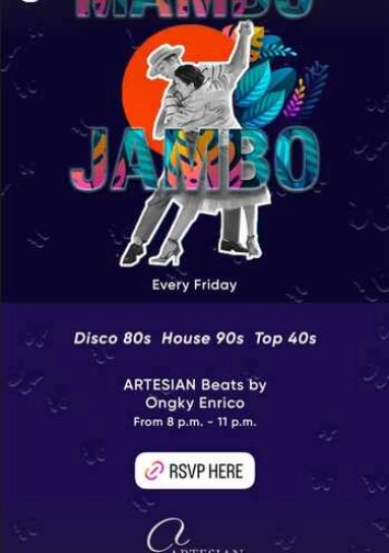 ARTESIAN BAR SCBD JAKARTA - MAMBO JAMBO