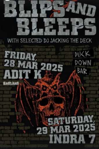 DUCK DOWN GUNAWARMAN JAKARTA - BLIPS & BLEEPS