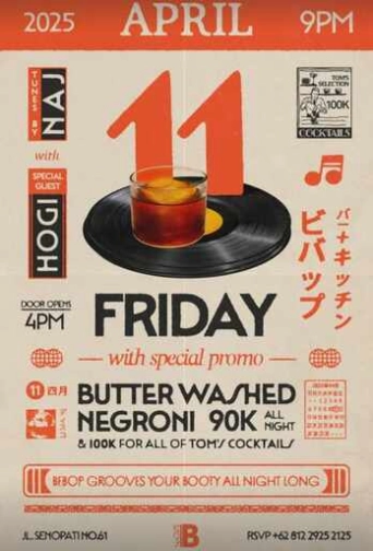 BEBOP JAKARTA - FRIDAY