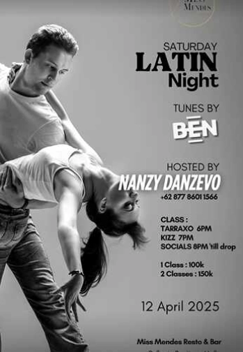 MISS MENDES RESTO KUNINGAN JAKARTA - SATURDAY LATIN NIGHT