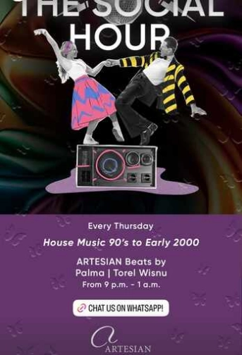 ARTESIAN SCBD JAKARTA - THE SOCIAL HOUR