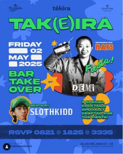 TEKIRA BLOK M JAKARTA - TAK (E) IRA
