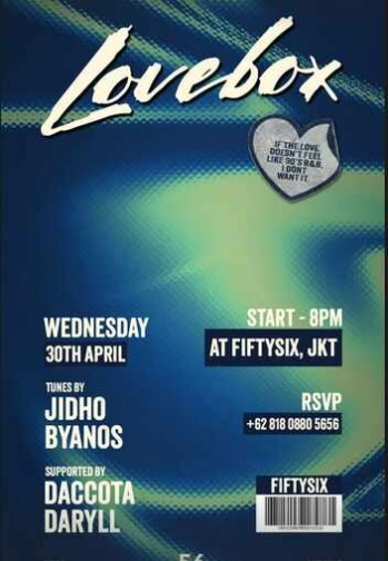 FIFTYSIX JAKARTA - LOVE BOX