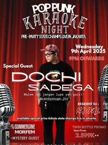 CANDY ROUNGE GUNAWARMAN JAKARTA - POP PUNK KARAOKE