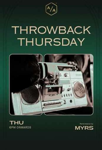 A/A BAR GUNAWARMAN JAKARTA - THROWBACK THURSDAY