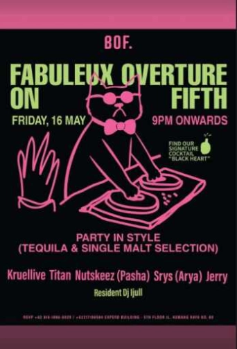 BOF KEMANG JAKARTA - FABULEUX OVERTURE ON FIFTH