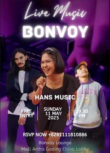 BONVOY LOUNGE KELAPA GADING JAKARTA - SUNDAY