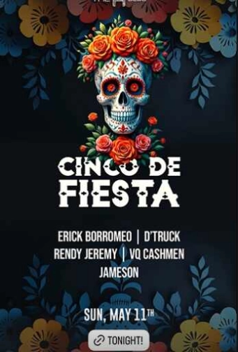 THE H CLUB SCBD JAKARTA - CINCO DE FIESTA