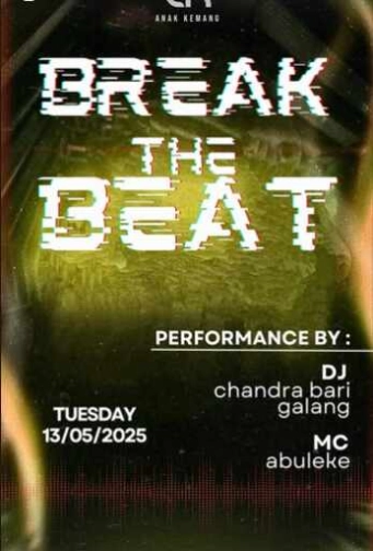 ANAK KEMANG CAFE JAKARTA - BREAK THE BEAT