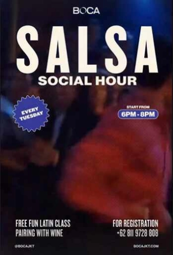 BOCA SETIABUDI JAKARTA - SALSA SOCIAL HOUR