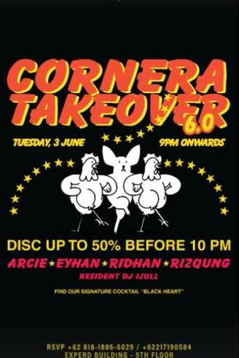 BOF KEMANG JAKARTA - CORNERA TAKEOVER