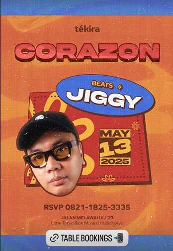 TEKIRA BLOK M JAKARTA - CORAZON