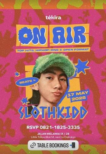 TEKIRA BLOK M JAKARTA - ON AIR