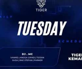 GOLDEN TIGER KEMANG JAKARTA  TUESDAY