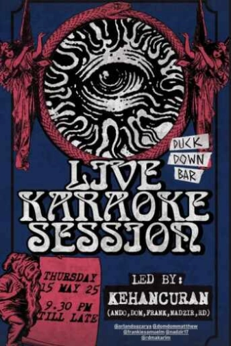 DUCK DOWN GUNAWARMAN JAKARTA - LIVE KARAOKE SESSION